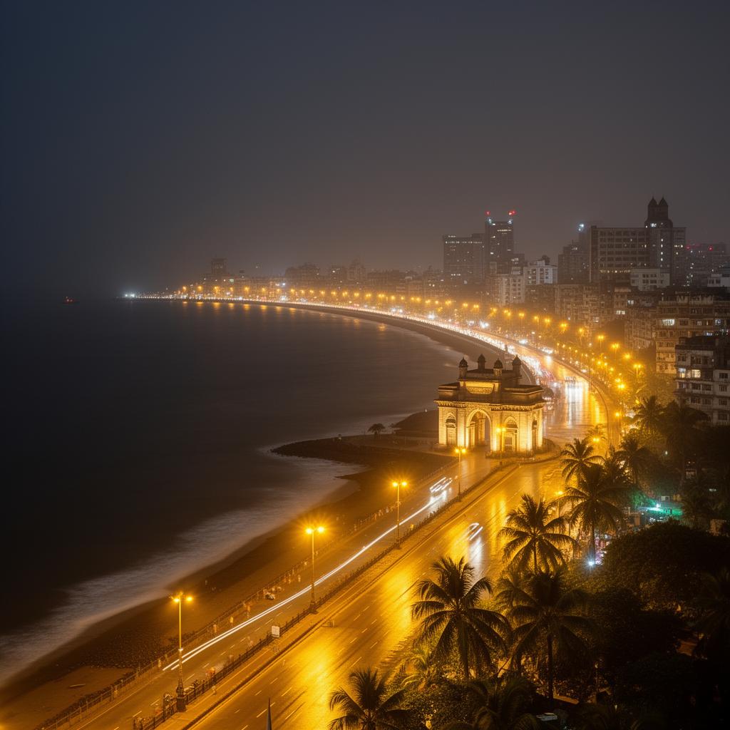 Mumbai skyline